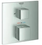 Grohe Grohtherm Cube Thermostat-Wannenbatterie f&uuml;r Rapido SmartBox, mit...