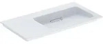 Geberit ONE M&ouml;belwaschtisch Abgang horizontal, Ablagefl&auml;che links, 90x13,1x47,5cm,
