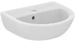 Ideal Standard Eurovit Handwaschbecken 450mm, 1 Hahnloch, mit &Uuml;berlauf, Wei&szlig;,