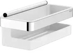 KEUCO COLLECTION MOLL Duschablage mit Glasabzieher, verdeckte Befestigung,