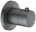 KEUCO IXMO Thermostatarmatur Unterputz, Rosette rund, 59553130001, Farbe: