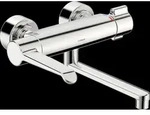 HANSA HANSAclinca Safety + Waschtischarmatur, Ausladung 285 mm, Bedienungshebel...