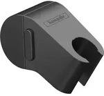 hansgrohe WallStoris Push-Duschkopfhalterung, 27917670, Farbe: Mattschwarz