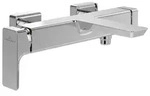 Villeroy & Boch Subway 3.0 Einhebel-Badewannenarmatur, Ausladung 232mm , mit