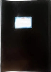 Herlitz 5204136, Herlitz 5204136 Heftumschlag, DIN A4, schwarz, baststruktur