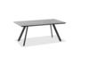 Tisch Noah Stativprofil anthrazit - 160 x 95 cm HPL Granit-Design