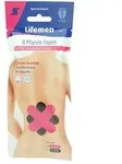 8 "Lifemed" Physio-Tapes 15 cm x 5 cm farbig sortiert "Unterer R&uuml;cken"