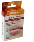 Herpes Patches diskret - Lippenherpes Pflaster transparent 10 St&uuml;ck Hautschutz