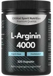 L-Arginin 4000 hochdosiert von EXVital Sport Nutrition, 320 Kapseln
