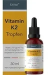 Vitamin K2 - Menaquinon MK-7 all-trans-Vitamin hochdosiert von EXVital, 30ml Tropfen