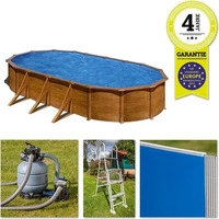 Gre KIT730W, Gre Ovalbecken Pacific 730x375x120cm