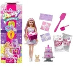 Barbie Party Unboxed Haustier Geburtstag Serie - lila Kleid