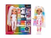 Rainbow High Color & Create Fashion DIY Doll with Green Eyes