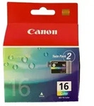 CANON BCI-16 9818A002 FARBE TINTE - 75 SEITEN F&Uuml;R PIXMA IP90