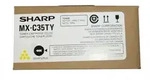 SHARP MX-C35TY GELB TONER - 6000 SEITEN F&Uuml;R MX-C357F