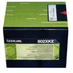 LEXMARK 802XKE 80C2XKE SCHWARZ TONER - 8000 SEITEN F&Uuml;R CX-510DE MFP