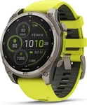 Garmin 010-02906-21, Garmin Fenix 8 47mm SOLAR Sapphire Graphit/Titanium - Armband