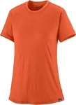 Patagonia 44580-CLOR-S, Patagonia Cap Cool Merino Blend Shirt W Coal Orange S