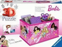 Ravensburger 11584, Ravensburger 3D Puzzle Aufbewahrungsbox Barbie