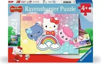 Ravensburger 12001034, Ravensburger Kinderpuzzle 2x24 Teile - Hello Kitty - Die