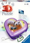 Ravensburger 11171, Ravensburger 3D Puzzle Herzschatulle Pferde