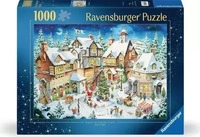 Ravensburger 12001271, Ravensburger Erwachsenenpuzzle 1000 Teile - Weihnachtsdorf