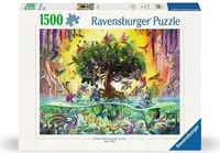 Ravensburger 12000798, Ravensburger Erwachsenenpuzzle 1500 Teile - Das Einhorn aus