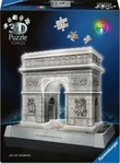 Ravensburger 12008029, Ravensburger 3D Puzzle Iconics: Triumphbogen Paris - mit Licht