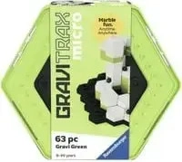 Ravensburger 12020022, Ravensburger GraviTrax micro - Gravi Green (63 pc)
