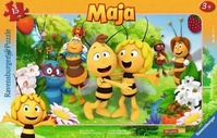 Ravensburger 06121, Ravensburger Kinderpuzzle 15 Teile - Biene Majas Welt