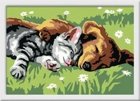 Ravensburger 28015, Ravensburger CreArt, Malen nach Zahlen Kinder - Tiefer Schlaf
