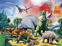 Ravensburger 10957, Ravensburger Kinderpuzzle 100 XXL Teile - Unter Dinosauriern