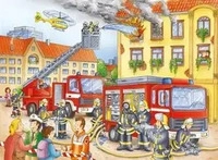 Ravensburger 10822, Ravensburger Kinderpuzzle 100 XXL Teile - Unsere Feuerwehr