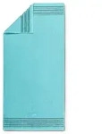 Vossen G&auml;stetuch Cult de Luxe 30 x 50 cm Baumwolle Blau Azur