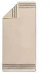 Vossen Duschtuch Cult de Luxe Baumwolle Wei&szlig; Ivory 67 x 140 cm