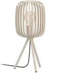 EGLO Tischleuchte Romazzina Alu, Eisen, Stahl & Metall Beige Sand