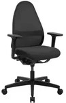 Sitness Drehstuhl Soft Art Stoff Schwarz