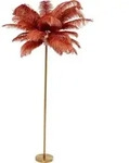 KARE DESIGN Stehlampe Feather Palm Alu, Eisen, Stahl & Metall Rot