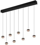 Trio Select LED-Pendelleuchte Orbit Alu, Eisen, Stahl & Metall Coffee