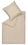 SCH&Ouml;NER WOHNEN-Kollektion Bettw&auml;sche Pure 135 x 200 cm Satin Beige Sand