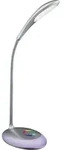Globo LED-Tischleuchte Minea Kunststoff Silber