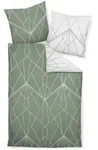 Janine Design Bettw&auml;sche J.D. 135 x 200 cm Satin Gr&uuml;n