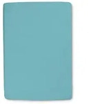 schlafgut Spannbettlaken Premium 180-200 x 200-220 cm Baumwolle Blau, Gr&uuml;n Petrol
