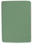 schlafgut Spannbettlaken Premium 90-100 x 190-220 cm Baumwolle Gr&uuml;n 90 200