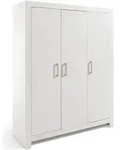 Paidi Kleiderschrank Fiona, 157 x 206 cm Dekor Wei&szlig;
