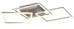Reality Leuchten Deckenleuchten Trail Metall Silber Titan