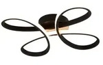 Trio Deckenleuchte Fly Metall Schwarz