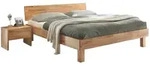HASENA Massivholzbett Forti 180 x 200 cm Holz Braun Kernbuche