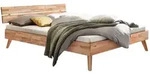 HASENA Massivholzbett Ortona 140 x 200 cm Holz Braun Kernbuche