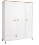 Paidi Kleiderschrank Lotte & Fynn 162 x 202 cm Dekor Wei&szlig;
